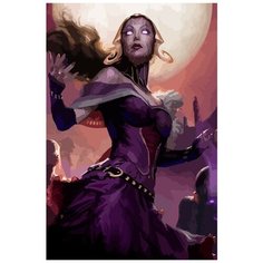 Картина по номерам на холсте настольная игра MTG Magic the gathering - 6905 В 60x40