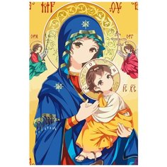 Картина по номерам на холсте Пародия на мировые шедевры 5342 40x60