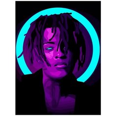 Картина по номерам на холсте Музыка XXX Tentacion - 6104 В 30x40