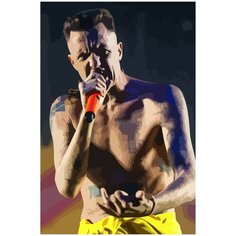 Картина по номерам на холсте Die Antwoord - 420 40X60