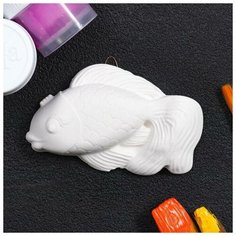 Фигура под роспись с подвесом "Волшебная рыбка" 9х5,5см./В упаковке шт: 3 Хорошие сувениры