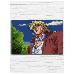Картина по номерам на холсте игра Earnest Evans (Sega, Сега, 16 bit, 16 бит, ретро приставка) - 9942 Г 60x40