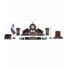 Письменный набор "Орел" камень лемезит 124259 Уральский сувенир