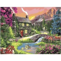Картина по номерам Горная идиллия 40х50 см Hobby Home