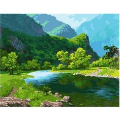 Картина по номерам Брод 40х50 см Hobby Home