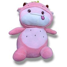Мягкая игрушка Коровка-Клубника 35 см китай