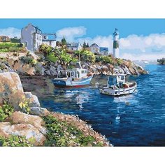 Картина по номерам Морская бухта 40х50 см Hobby Home