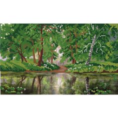 Вышивка бисером картины Лето 33*20см Светлица