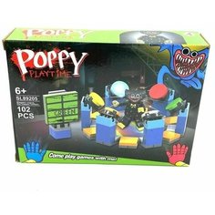 Конструктор Poppy PlayTime, Хагги Вагги и Кисси Мисси, 102 детали, для детей от 3 лет Нет бренда