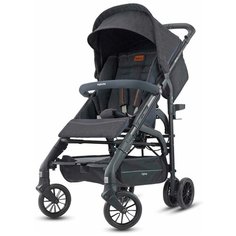 Прогулочная коляска Inglesina Zippy Light, village denim/grey frame, цвет шасси: черный