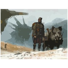 Картина по номерам на холсте настольная игра Серп Iron Harvest - 6990 Г 30x40