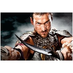 Картина по номерам на холсте Спартак - 599