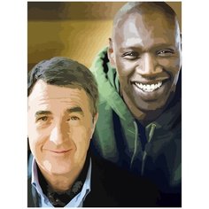 Картина по номерам на холсте Один плюс один - 467 30X40