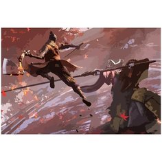 Картина по номерам на холсте Sekiro - 4