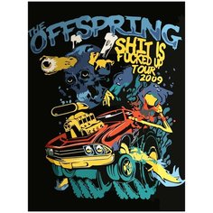 Картина по номерам на холсте The Offspring - 2 30X40