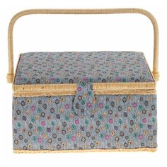 Шкатулка для рукоделия (с подносом и набором для шитья), 34*23*16 см KSM-227443 Remeco Collection
