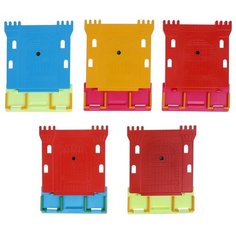 Calligrata подставка для книг пластиковая УНИ Замок ассорти