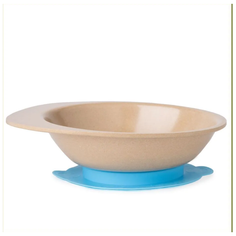 Детская эко тарелка из рисовой шелухи Husks Ware/чашка на силиконовой подставке 330мл./эко посуда для детей