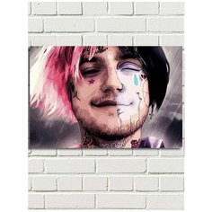 Картина по номерам музыка Lil Peep (Лил Пип) - 8696 Г 60x40