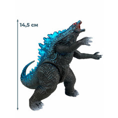 Фигурка Годзилла с голубым гребнем Godzilla (подвижная, 14,5 см) Star Friend