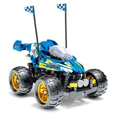 Конструктор Sembo Block 701901 Багги Blue Whirlwind Q Car на радиоуправлении, Техник, 388 деталей, подарок внуку, сыну, ребенку