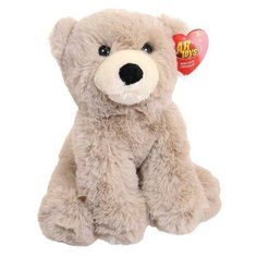 Мягкая игрушка Abtoys В дикой природе. Мишка бежевый, 30см