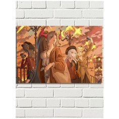 Картина по номерам игра Azur lane (аниме стилистика) - 8881 Г 60x40