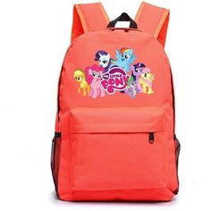 Рюкзак Маленькие пони (Little Pony) оранжевый №2 Noname