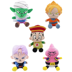 Мягкие игрушки аниме Драконий Жемчуг Dragon Ball 5 штук по 25 СМ Китай