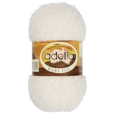 Пряжа ADELIA "BABY TOY" 100% нейлон 10 шт. х50г 255м №01 белый