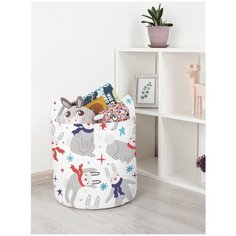 Корзина для игрушек JoyArty "Вечеринка зайцев" 35x35 см