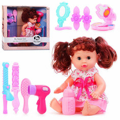 Кукла 3358-4G с аксессуарами, в коробке КНР