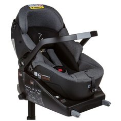 Автокресло JANE Concord IMatrix ISize+База Isofix Comfy (40-83 см, 0-18 мес) Cold Black