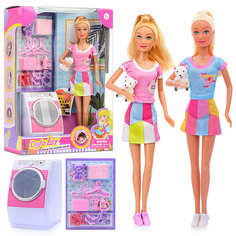 Кукла 8481 с аксессуарами, в коробке Defa