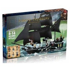 Конструктор Pirate treasure "Черная жемчужина" на 875 деталей Panawealth Inter Holdings