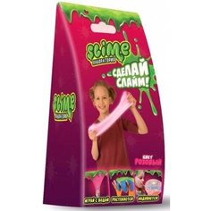 Слайм Волшебный мир slime малый набор для девочек Лаборатория, розовый, 100 гр (SS100-2)