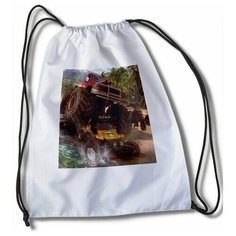 Мешок для сменной обуви с принтом Игры Motorstorm Pacific Rif - 33977 Brut Boxers