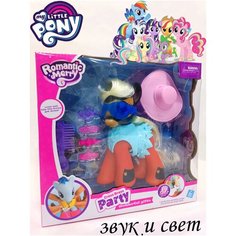 Фигурка Пинки Пай из м/с My Little Pony Звук и Свет с аксессуарами Нет бренда
