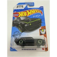 Машинка Hot Wheels Редкая модель 69 FORD MUSTANG BOSS 302 из серии MUSCLE MANIA