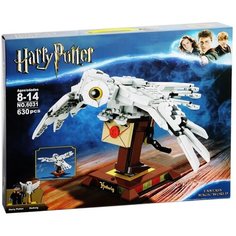 Конструктор Гарри Поттер Сова Букля, 630 деталей, 6031, совместим с лего, для мальчика и девочки SX