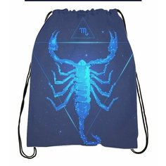 Сумка-мешок для обуви со знаком зодиака Скорпион №2 Migom