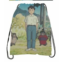 Мешок для обуви Помпоко: Война тануки в период Хейсей, Heisei-era Raccoon Dog War Ponpoko №2 Migom