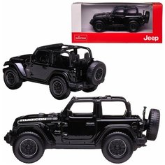 Машина металлическая 1:43 JEEP Wrangler Rubicon, цвет черный Rastar