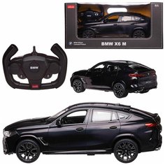 Машина р/у BMW X6 M, 1:14 , 2,4G, свет фар и салона, цвет черный. Rastar