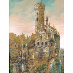 Вышивка бисером картины Замок 49*40см Светлица