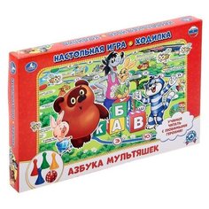 Настольная игра «Азбука Мультяшек» Умные игры