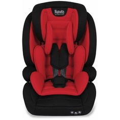 Автокресло детское Nuovita Maczione N123-1, группа 1/2/3, от 9 мес до 12 лет, весом от 9 до 36 кг/ трансформируется в бустер (Rosso/Красный)
