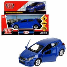 Машина "Технопарк" Kia Ceed (металл, синий, 12 см)