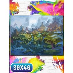 Картина по номерам на холсте игры world of warcraft dragonflight - 12083 30х40