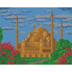 Алмазная мозаика картина Чеченская мечеть 35*43,5см Diamant